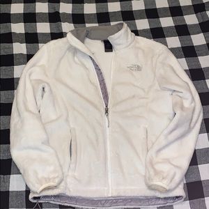 White barely worn The North Face women’s jacket
